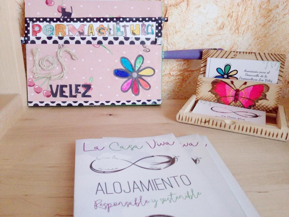 La Casa Viva. Alojamiento Responsable Y Sostenible. Vélez Blanco Екстериор снимка